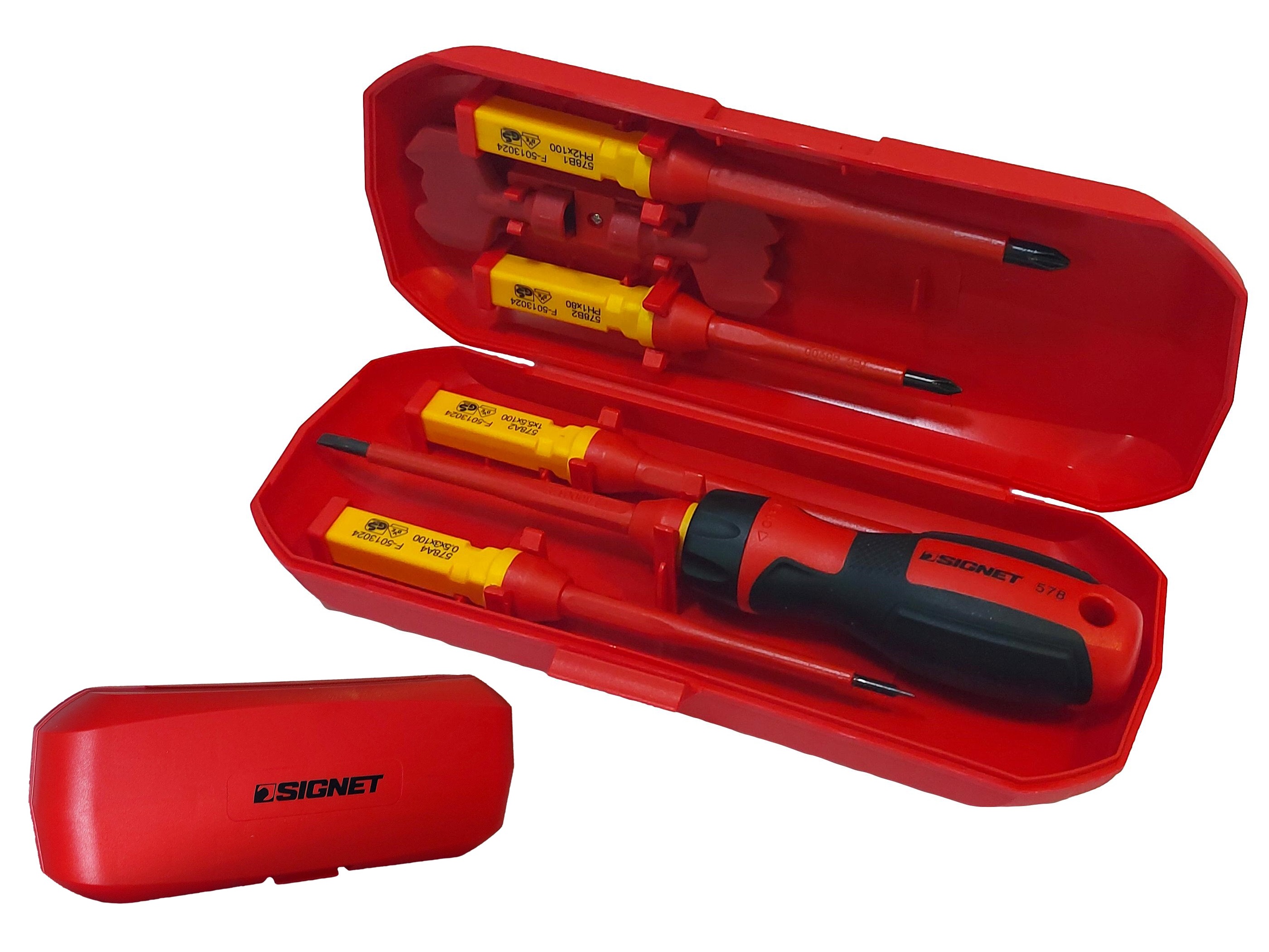 סט מברגים מבודדים 8 חלקים 1000V VDE דגם 052580