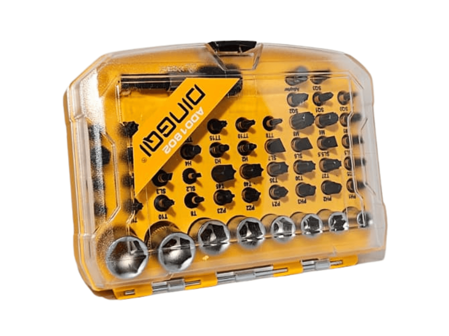 סט 54 ביטים שחורים לאימפקט + בוקסות דגם AD01802