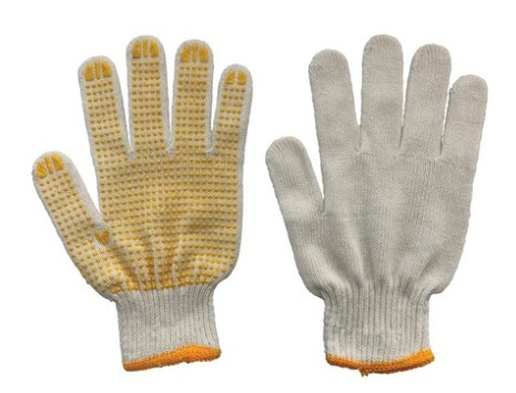 כפפות עבודה מנוקדות