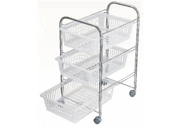 אגרן ירקות 3 קומות - כרום ניקל אל חלד