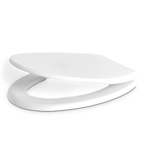 מושב אסלה מספר 5 לבן/פרגמון