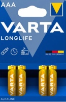 רביעיית סוללות VARTA LONGLIFE AAA