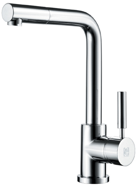 ברז פיה מסתובבת למטבח דגם 1133 ניקל  