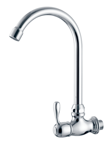 ברז מים קרים מהקיר דגם 8194 ניקל